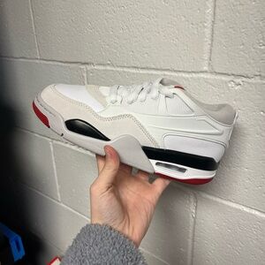 Jordan Kids Sneakers White and Red